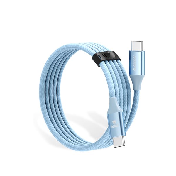 Kabelis CDX 100W 5A barošanas avots USB-C 1m - zils