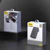 Īpaši plāns GaN 65W ceļojumu sienas lādētājs USB-A USB-C PD ES/ASV - melns