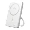 Powerbank ar MagSafe un statīvu 20W PD 5000mAh - sudrabkrāsas