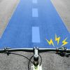 C formas velosipēda zvaniņš - melns