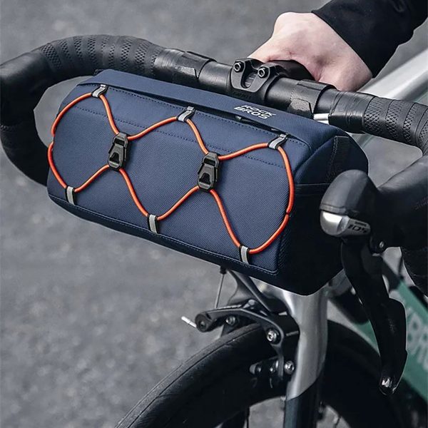 Stūres velosipēda soma 2,2 l - zila
