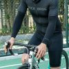 Velosipēdistu saules aizsargi ar UPF50+ filtru, 3 gab. - Melns