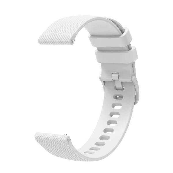 Silikona siksniņa Huawei Watch GT2/GT3 42 mm viedpulkstenim - balta