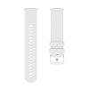 Silikona siksniņa Huawei Watch GT2/GT3 42 mm viedpulkstenim - balta