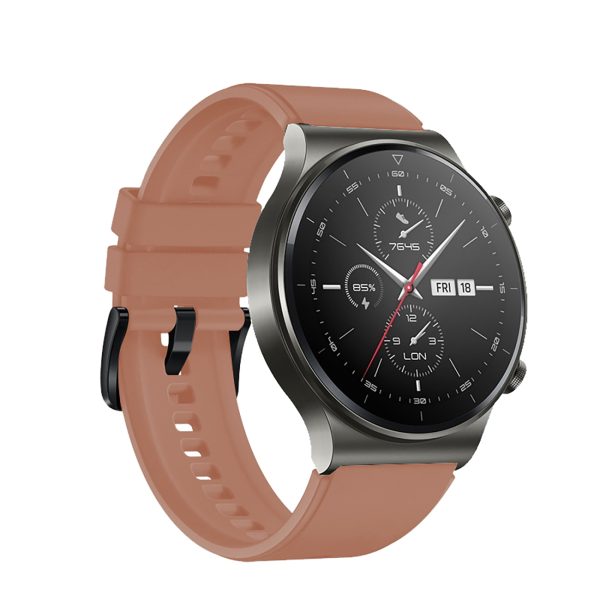 Silikona siksniņa Huawei Watch GT 2/3/4/2 Pro/3 Pro/4 Pro/GT 2e 46mm - bordo