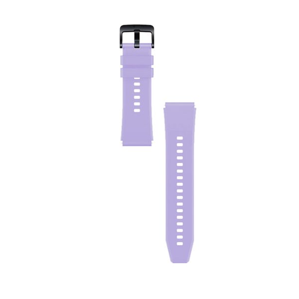 Silikona siksniņa Huawei Watch GT 2/3/4/2 Pro/3 Pro/4 Pro/GT 2e 46mm - violeta
