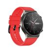 Silikona siksniņa Huawei Watch GT 2/3/4/2 Pro/3 Pro/4 Pro/GT 2e 46mm - sarkana