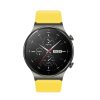 Silikona siksniņa Huawei Watch GT 2/3/4/2 Pro/3 Pro/4 Pro/GT 2e 46mm - dzeltena