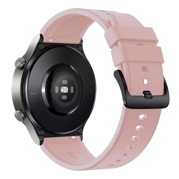Silikona siksniņa Huawei Watch GT 2/3/4/2 Pro/3 Pro/4 Pro/GT 2e 46mm - pūderis