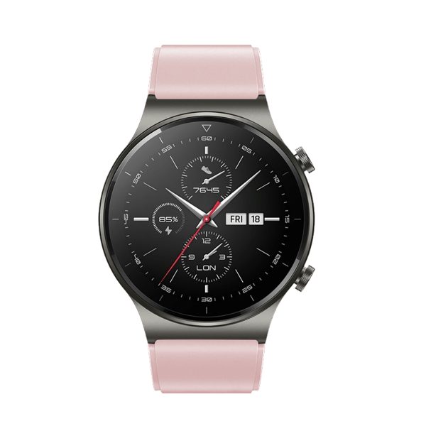 Silikona siksniņa Huawei Watch GT 2/3/4/2 Pro/3 Pro/4 Pro/GT 2e 46mm - pūderis