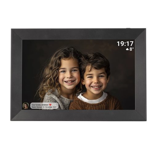 Digitālais foto rāmis PFF-1012B 10.1'' 16GB Wi-Fi microSD - melns