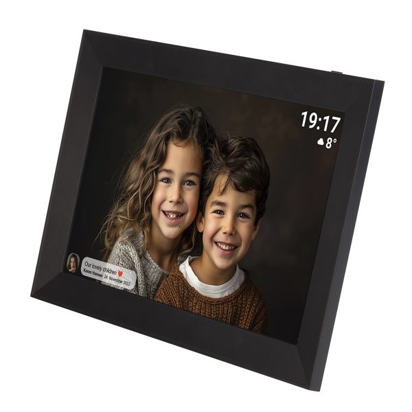 Digitālais foto rāmis PFF-1012B 10.1'' 16GB Wi-Fi microSD - melns