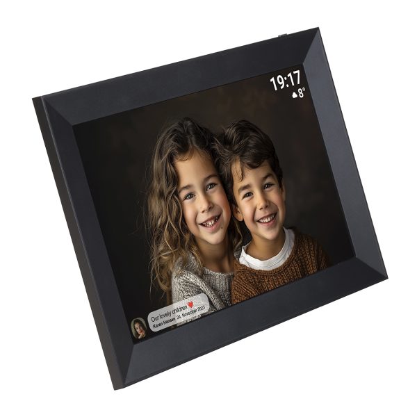Digitālais foto rāmis PFF-1012B 10.1'' 16GB Wi-Fi microSD - melns