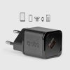 Power Delivery GaN USB-C 20W sienas lādētājs - melns