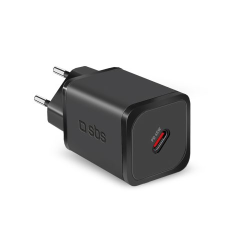 Power Delivery GaN USB-C 45W sienas lādētājs - melns