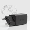 Power Delivery GaN USB-C 45W sienas lādētājs - melns