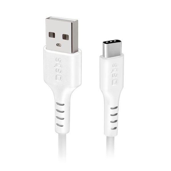 Kabelis USB-A - USB-C 1,5 m - balts