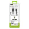 Kabelis USB-A - USB-C 1,5 m - melns