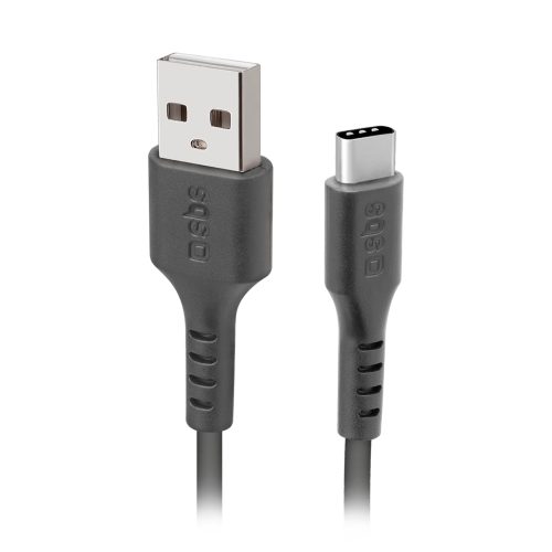 Kabelis USB-A - USB-C 2 m - melns