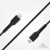 Kabelis USB-C - iPhone Lightning 1m - melns