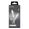 MFi sertificēts USB-C kabelis - iPhone Lightning 1m - balts