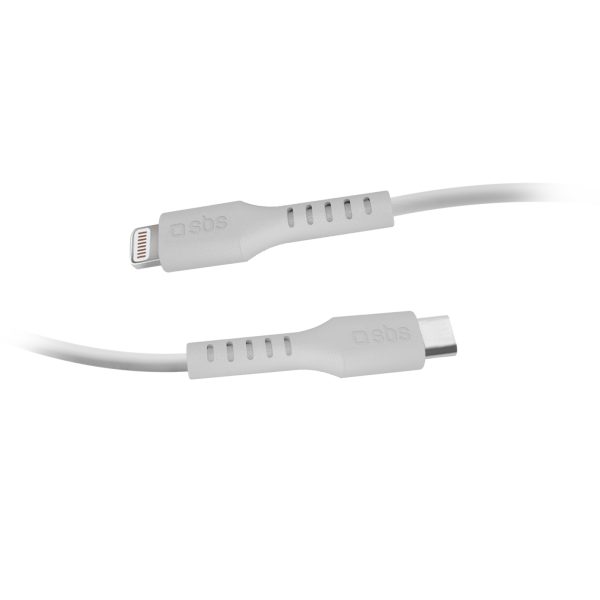 Kabelis USB-C - iPhone Lightning 2m - balts