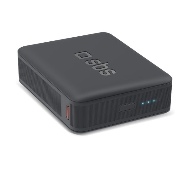 Powerbank 10000 mAh Power Delivery - melns