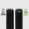 Powerbank 10000 mAh Power Delivery - melns