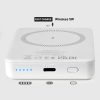 Powerbank 5000 mAh USB-C, saderīgs ar MagSafe - balts