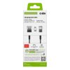 Kabelis USB-A - USB-C 3m - melns