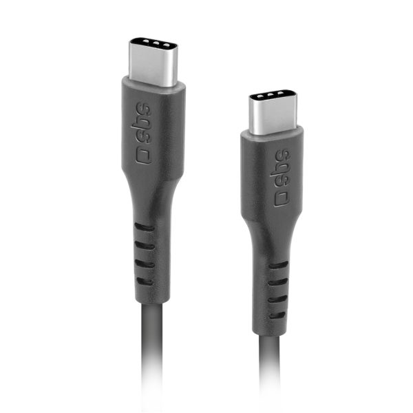 Kabelis USB-C - USB-C 3m - melns