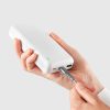 Powerbank 20000mAh PD MicroUSB USB-C USB-A 20W - balts