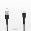 Kabelis USB-A - Micro-USB 1m - melns