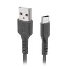 Kabelis USB-A - Micro-USB 2m - melns