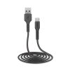 Kabelis USB-A - Micro-USB 2m - melns