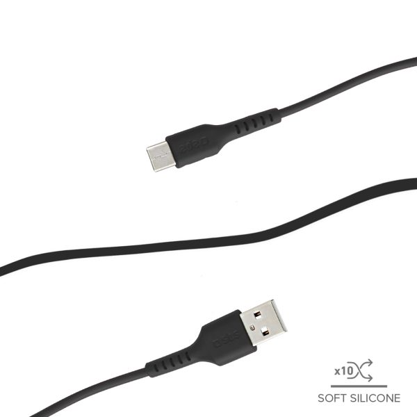 Kabelis USB-A - Micro-USB 2m - melns