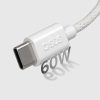 USB-C 60W 1,5 m pīts kabelis - pelēks