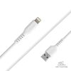 Kabelis USB-A - iPhone Lightning - Balts