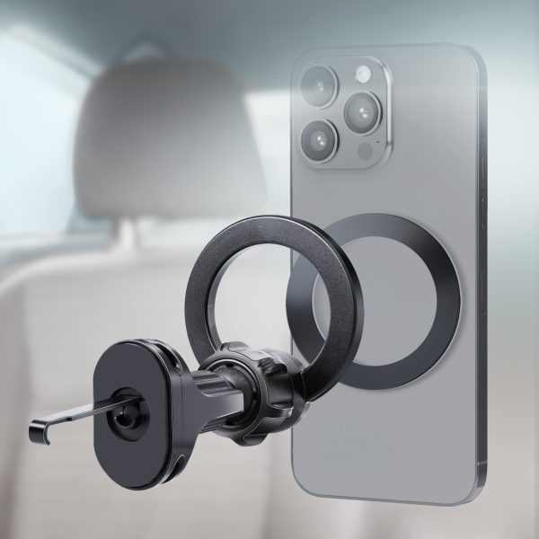 MagSafe automašīnas viedtālruņa turētājs — melns