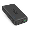 Powerbank 20000mAh PD USB-C USB-A Micro USB 20W - melns