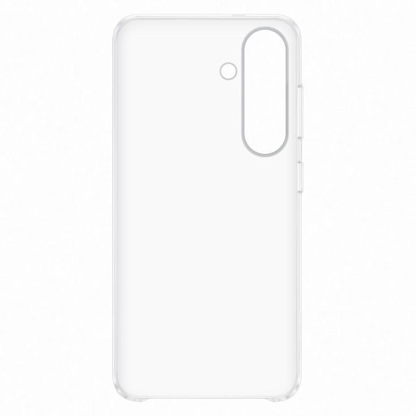 Samsung Clear Case silikona aizmugurējais vāciņš Samsung Galaxy S25 tālrunim - caurspīdīgs