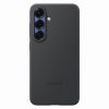 Samsung silikona maciņš priekš Samsung Galaxy S25 - melns