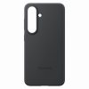 Samsung silikona maciņš priekš Samsung Galaxy S25 - melns