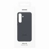 Samsung silikona maciņš priekš Samsung Galaxy S25 - melns