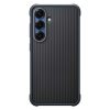 Samsung izturīgs silikona aizmugurējais maciņš Samsung Galaxy S25 tālrunim - melns