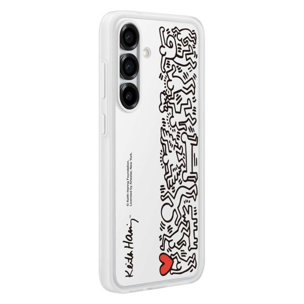 Samsung Flipsuit maciņš Samsung Galaxy S25 tālrunim - balts