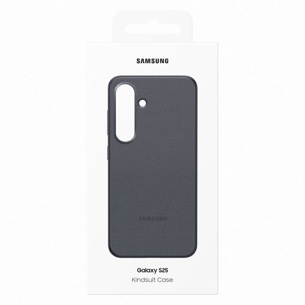 Samsung KindSuit maciņš Samsung Galaxy S25 tālrunim - melns