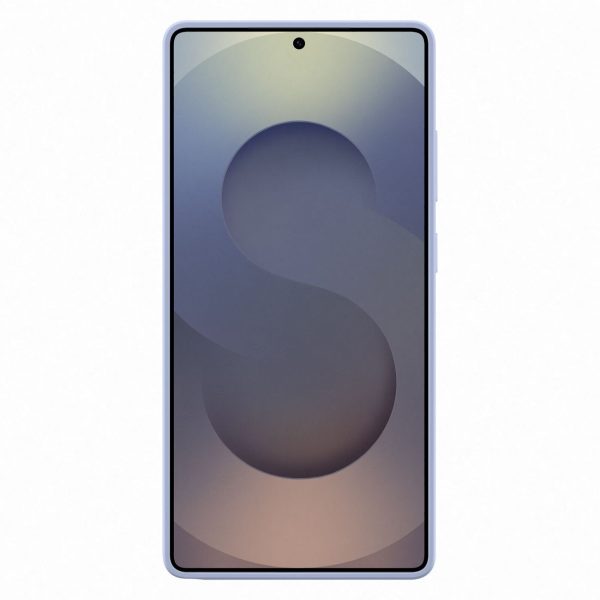Samsung silikona maciņš priekš Samsung Galaxy S25 Ultra - gaiši zils