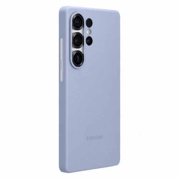 Samsung silikona maciņš priekš Samsung Galaxy S25 Ultra - gaiši zils