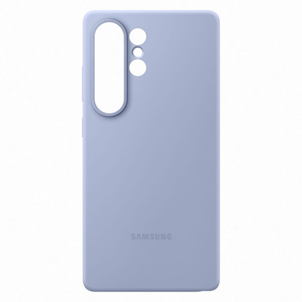 Samsung silikona maciņš priekš Samsung Galaxy S25 Ultra - gaiši zils